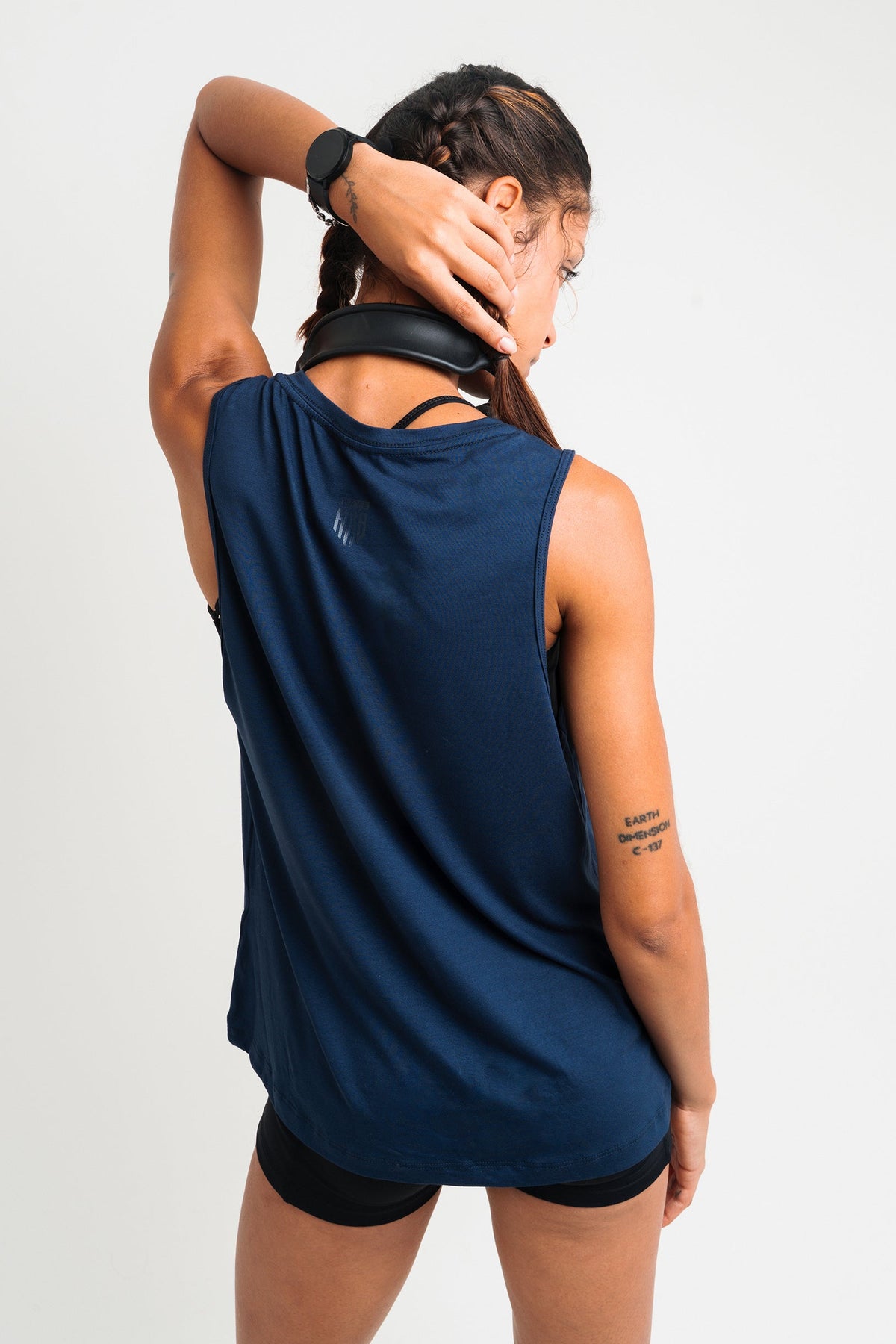 Regata Feminina Azul Marinho Allbrve Round