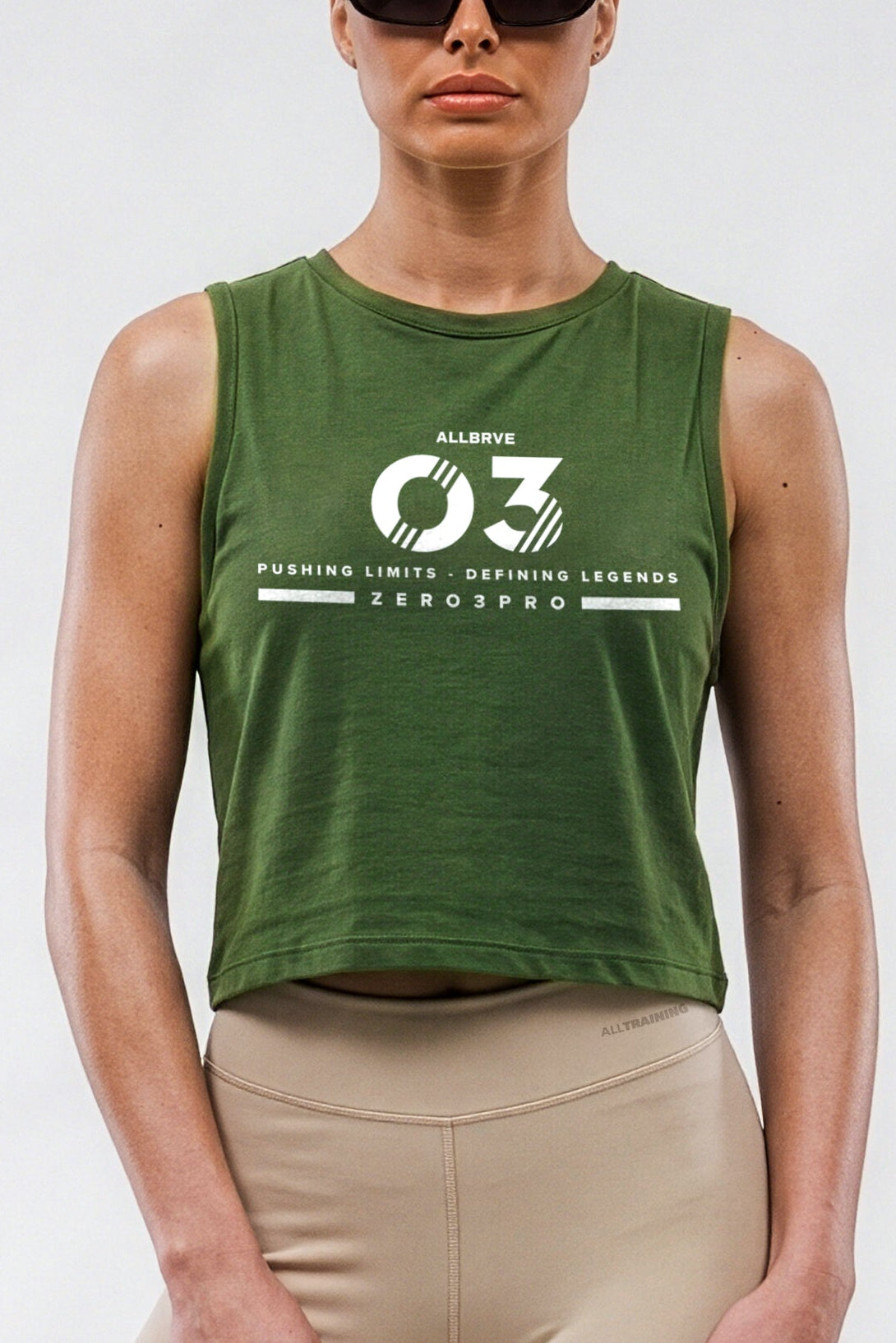 Regata Cropped Verde Militar 03Pro