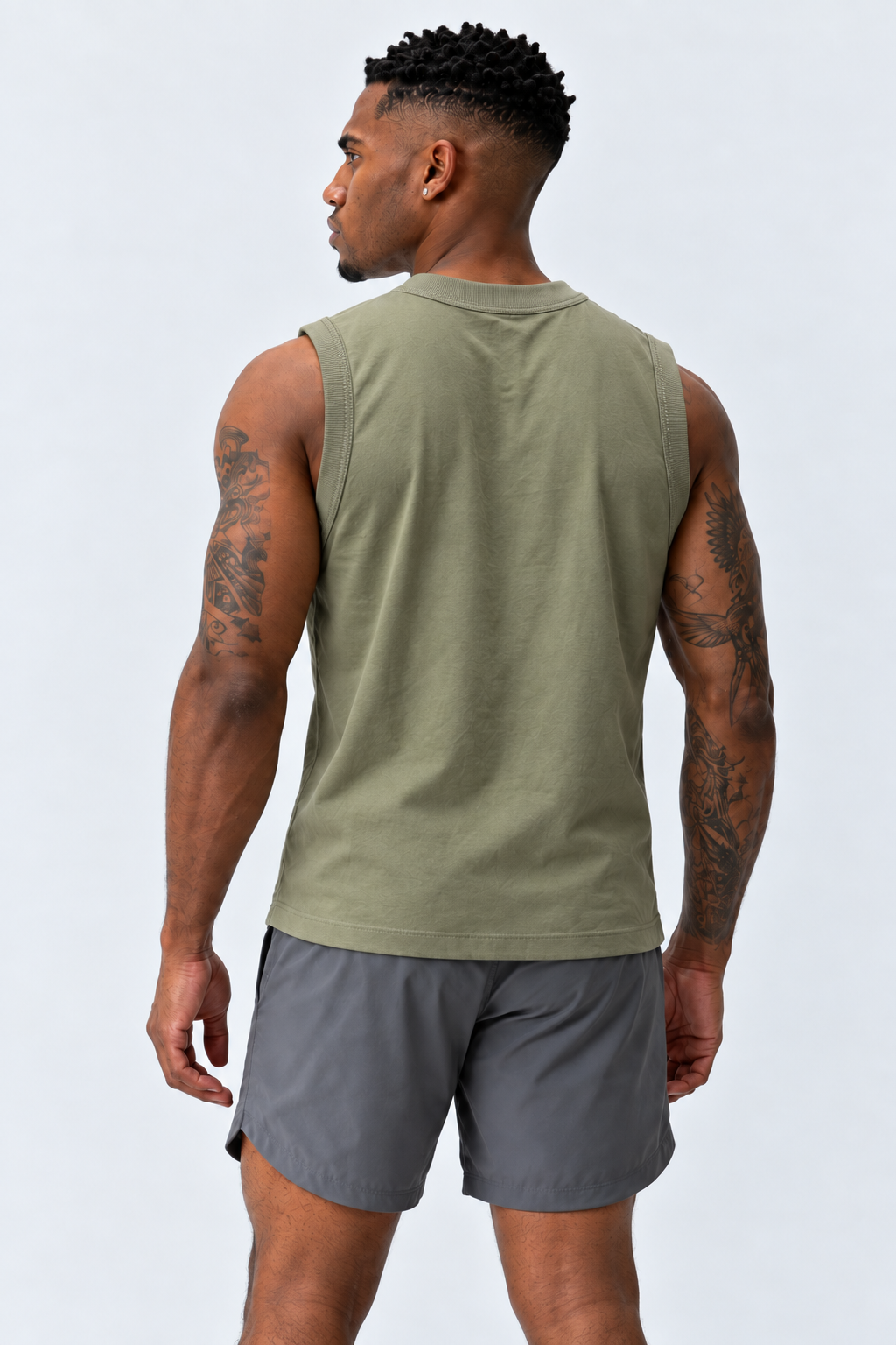 Regata Masculina Muscle Verde Militar