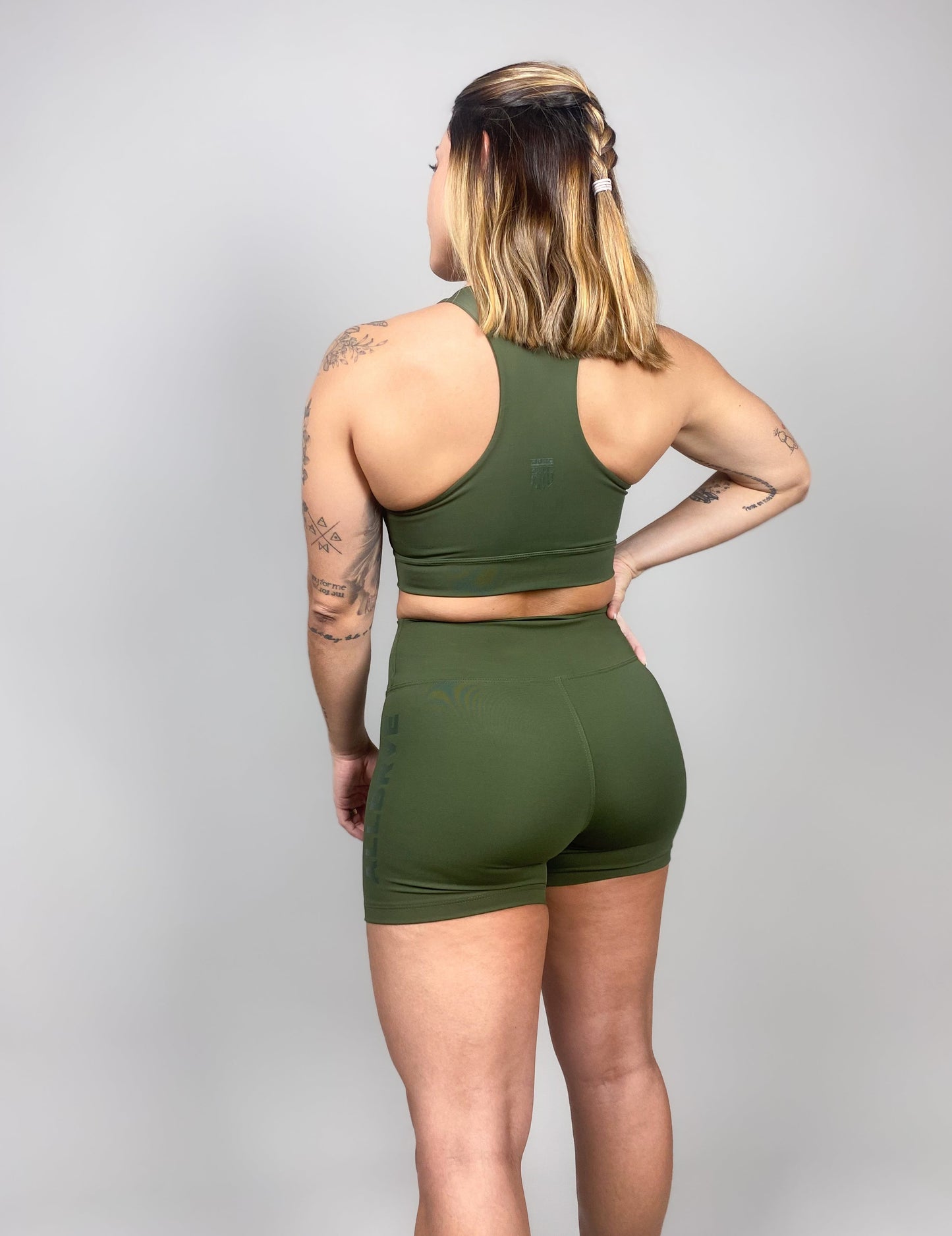 Shorts Feminino Alltraining Essential Verde Allbrve