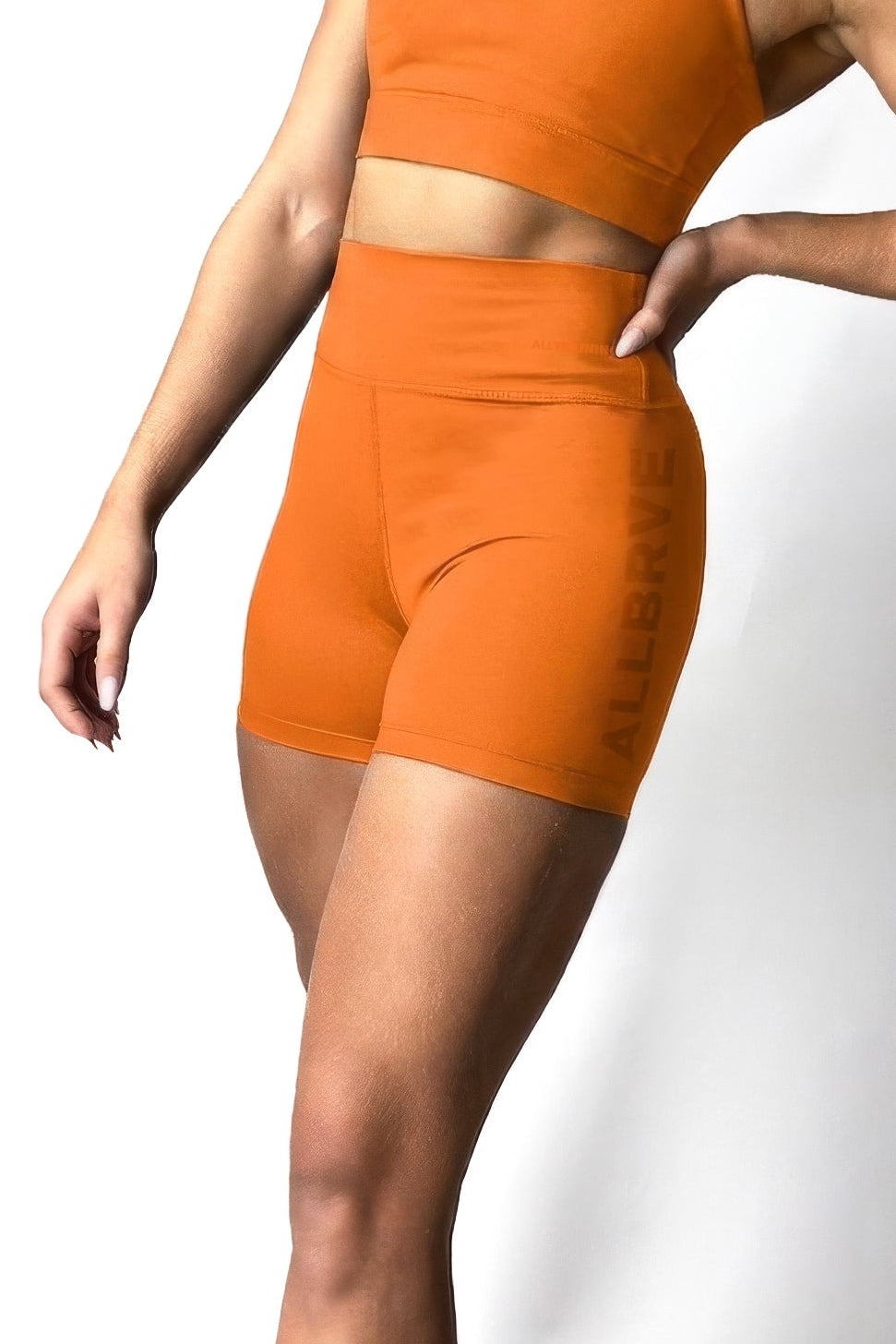 Shorts Feminino Alltraining® Essential Laranja