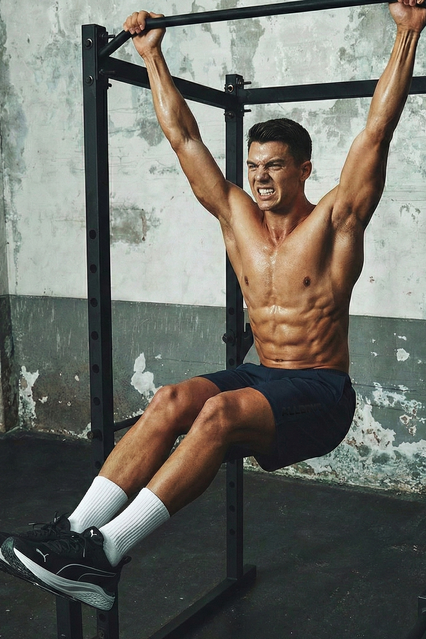 Shorts Masculino Alltraining Preto Allblack One