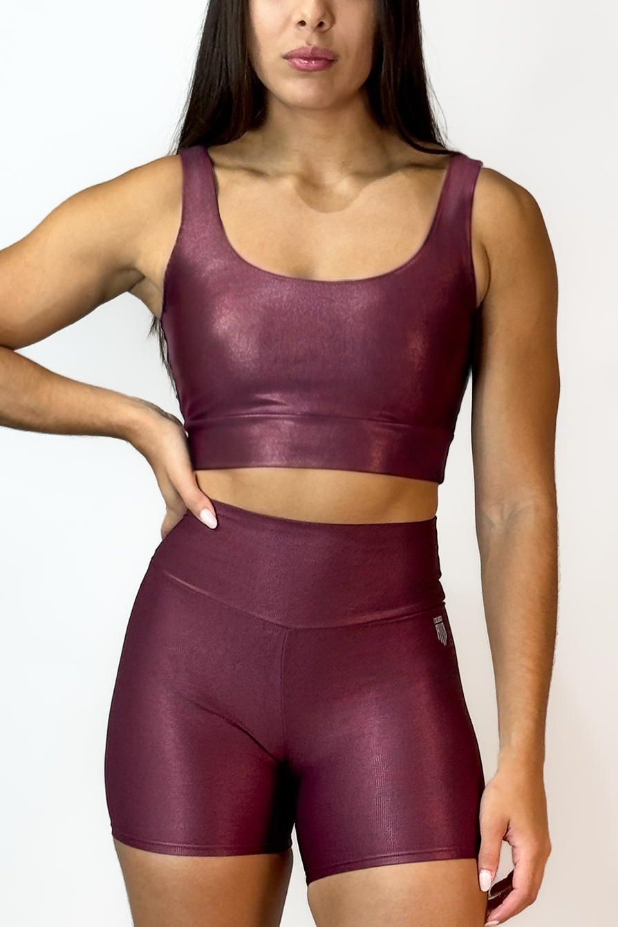 Top Feminino Alltraining Flow Wine