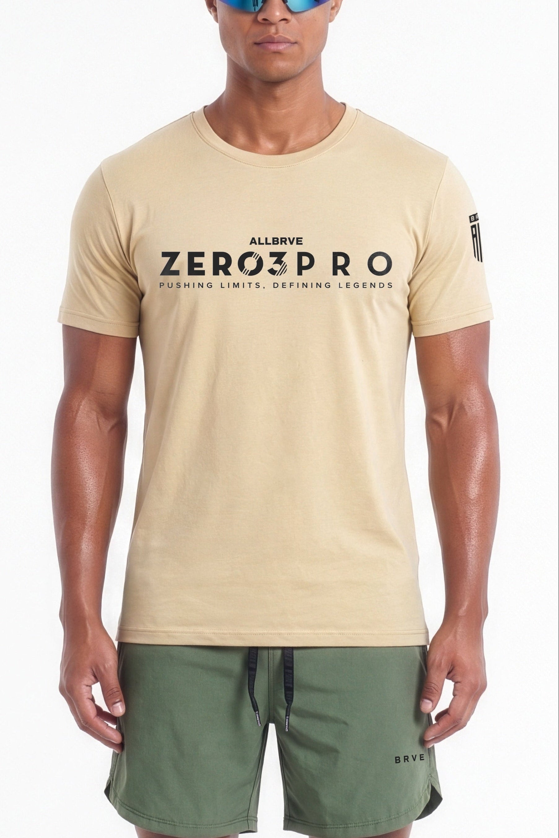 Camiseta Masculina Light Training Desert 03Pro