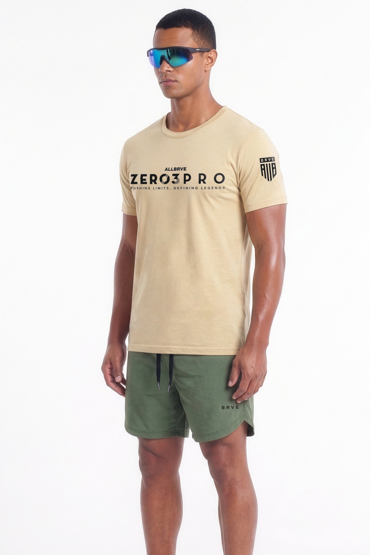 Camiseta Masculina Light Training Desert 03Pro