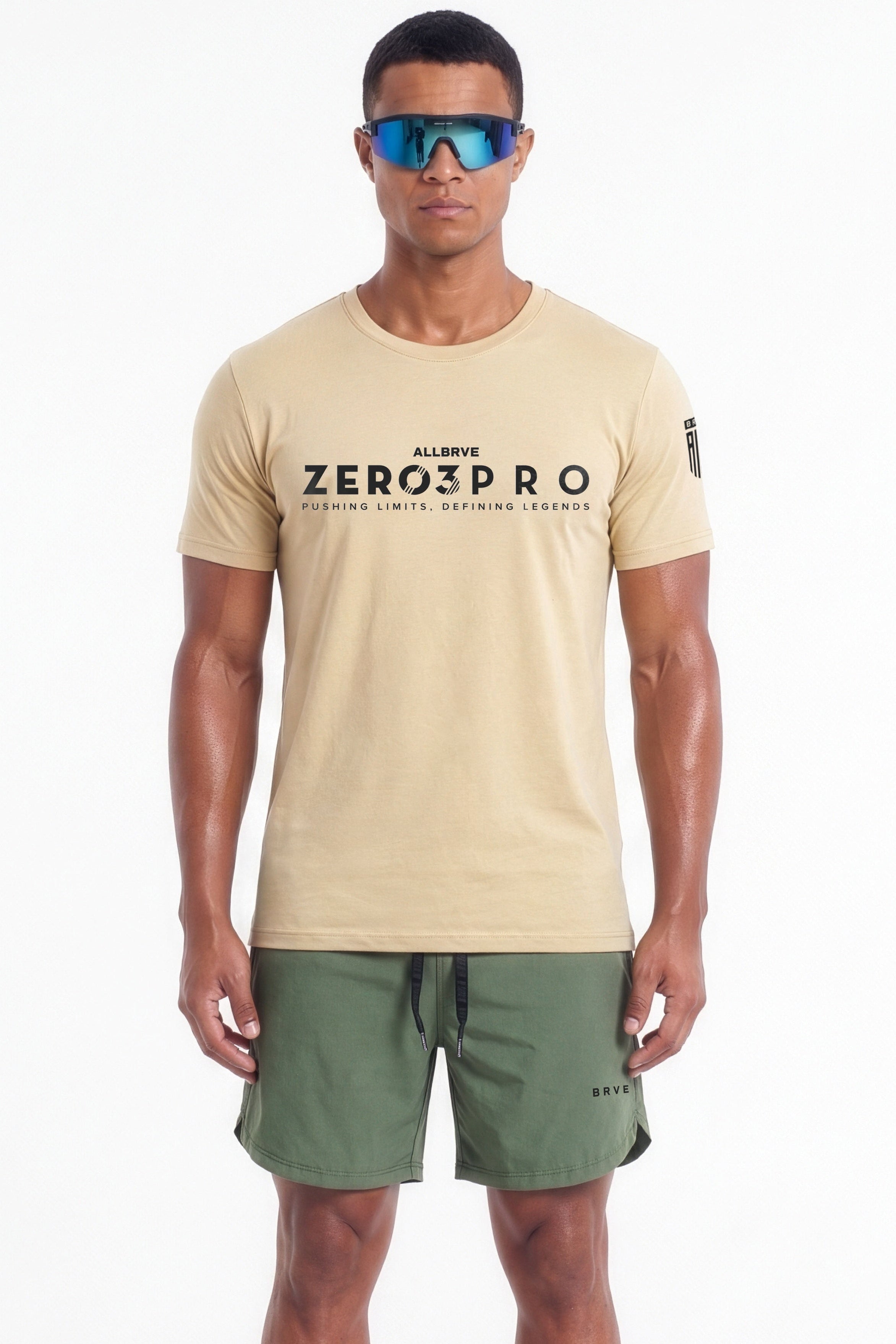 Camiseta Masculina Light Training Desert 03Pro